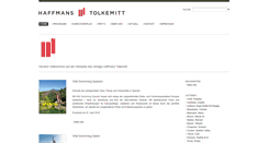 Desktop Screenshot of haffmans-tolkemitt.de